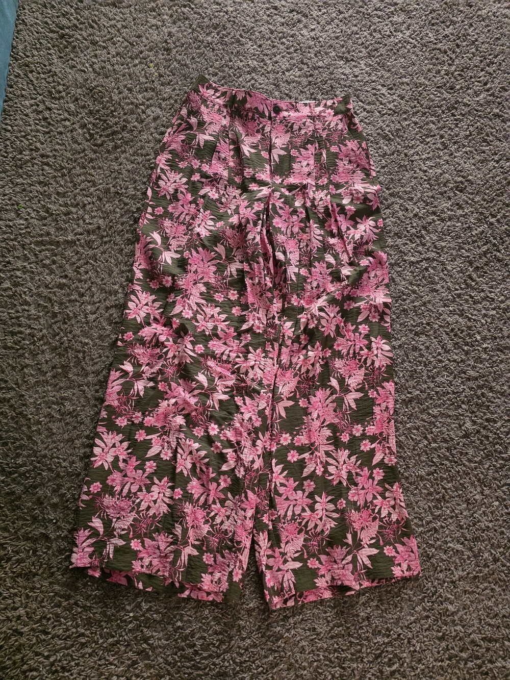 Liz Claiborne Pink Floral Maxi Skirt